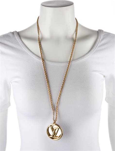 louis vuitton gold chain